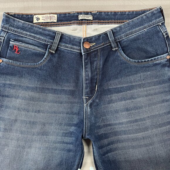 Ralph Lauren Jeans Mens Size 36 (actual Size 34) Blue Straight - Picture 6 of 15